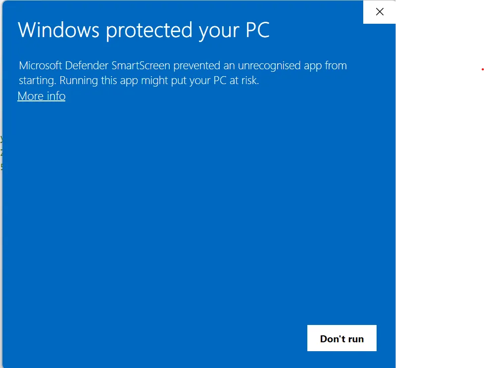 Windows SmartScreen